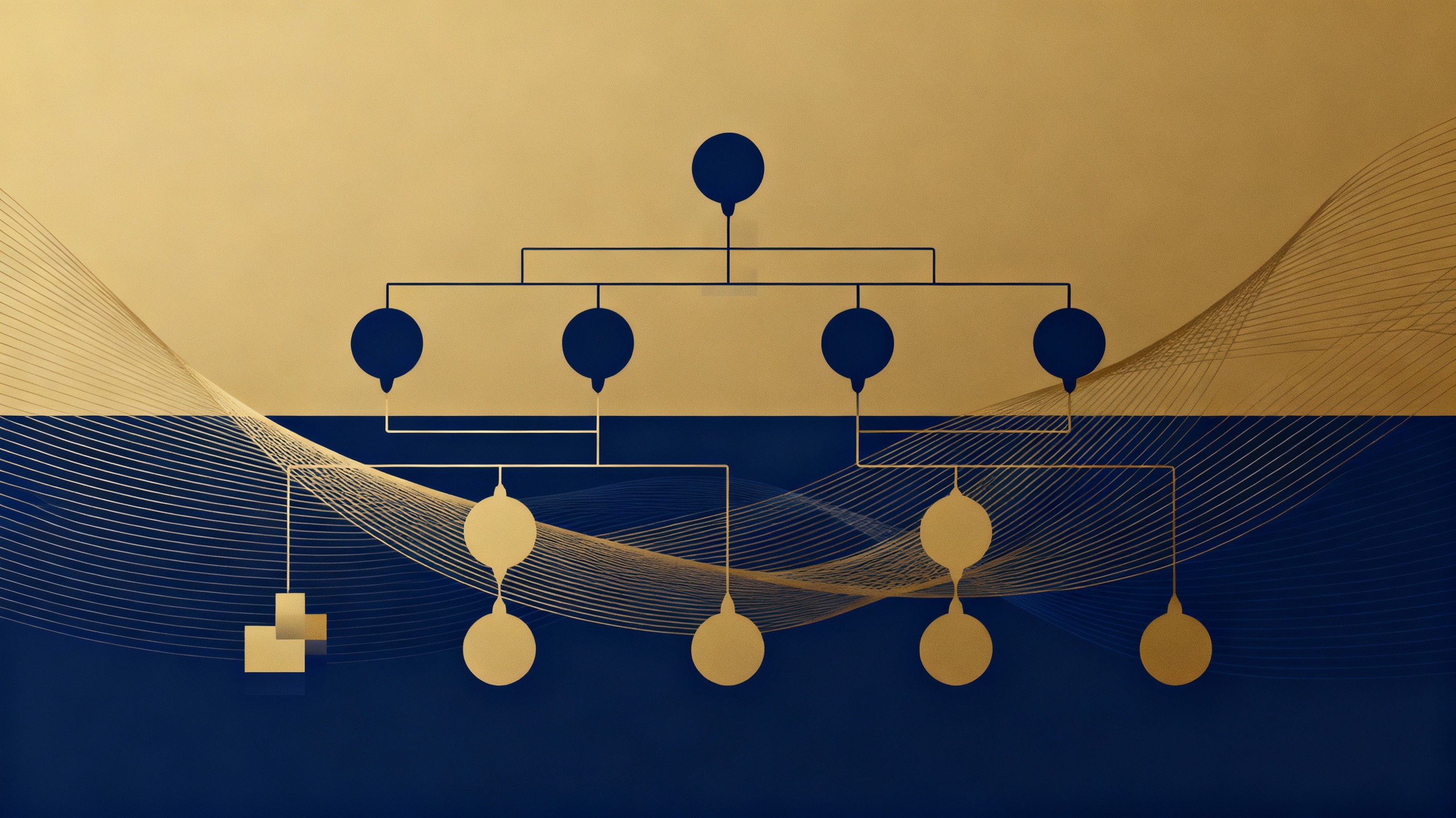 Organizational leadership hierarchy structure for CEO succession planning and executive development